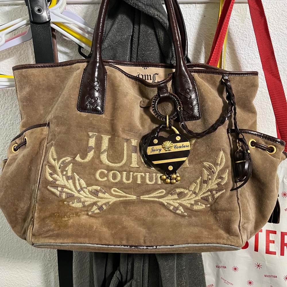 Juicy Couture Tan and Brown Tote Bag (SOLD DO NOT BUY)